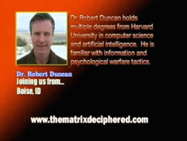 Alex Ansary Interviews Dr Robert Duncan about Mind Control  (2007)