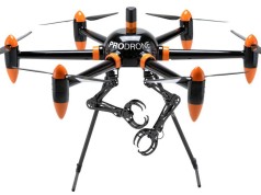 Drone with grabbing claw arms can lift 44 pounds